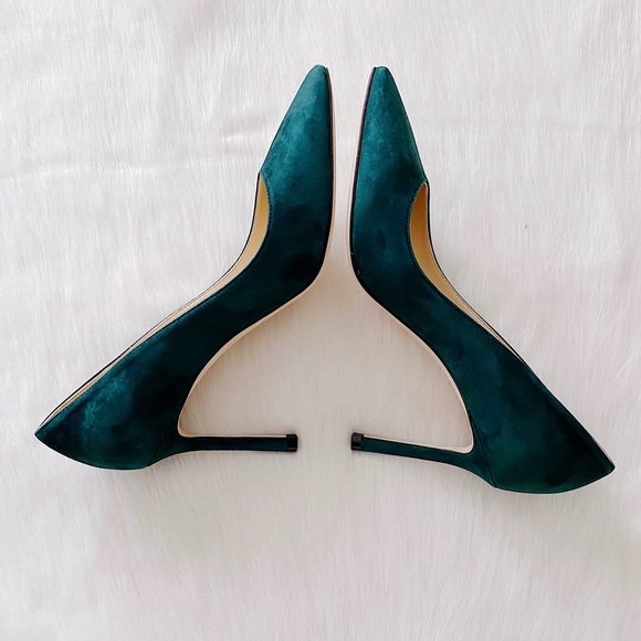 ✨New JIMMY CHOO Romy 85 Suede Pointed Pumps 36.5 - Picture 6 of 8